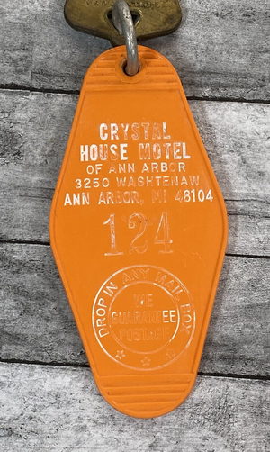 Crystal House Motel (Inn America) - Room Key